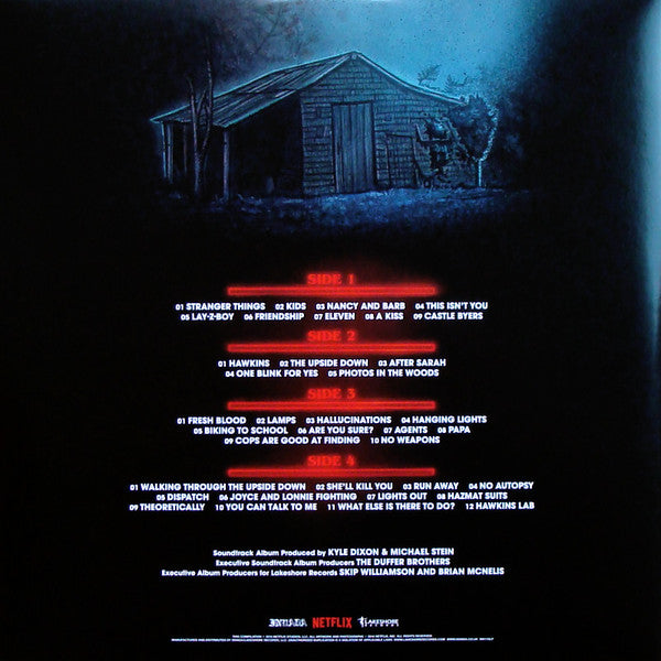 Kyle Dixon Stranger Things Volume One Soundtrack (2xLP Vinyl Album, Red) - Near Mint (NM/M) Condition - Perfect for 80s Nostalgia & Sci-Fi Movie Nights