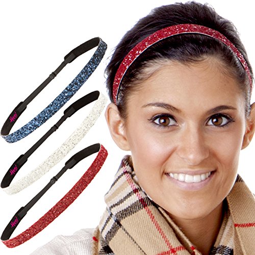 Skinny Ruby/White/Navy 3pk