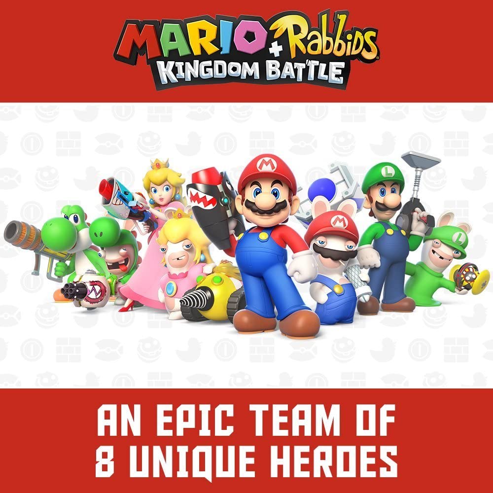 Mario + Rabbids Kingdom Battle for Nintendo Switch - Fun Adventure Game for Kids & Adults | Perfect for Family Game Nights & Party Play