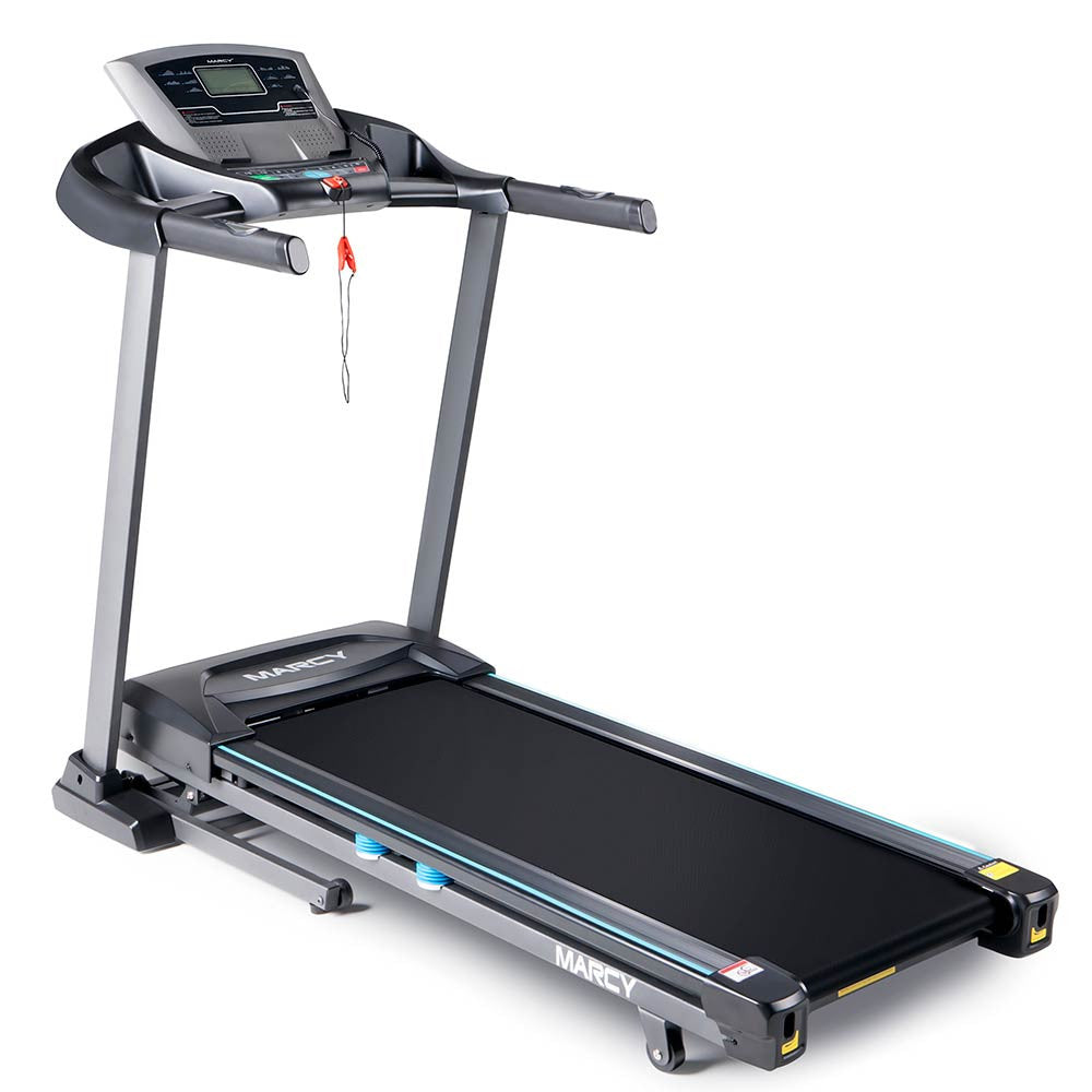 Marcy JX 663SW Motorized Treadmill with Auto Incline - Home Gym Cardio Equipment for Running & Walking Workouts - Perfect for Small Spaces & Home Fitness