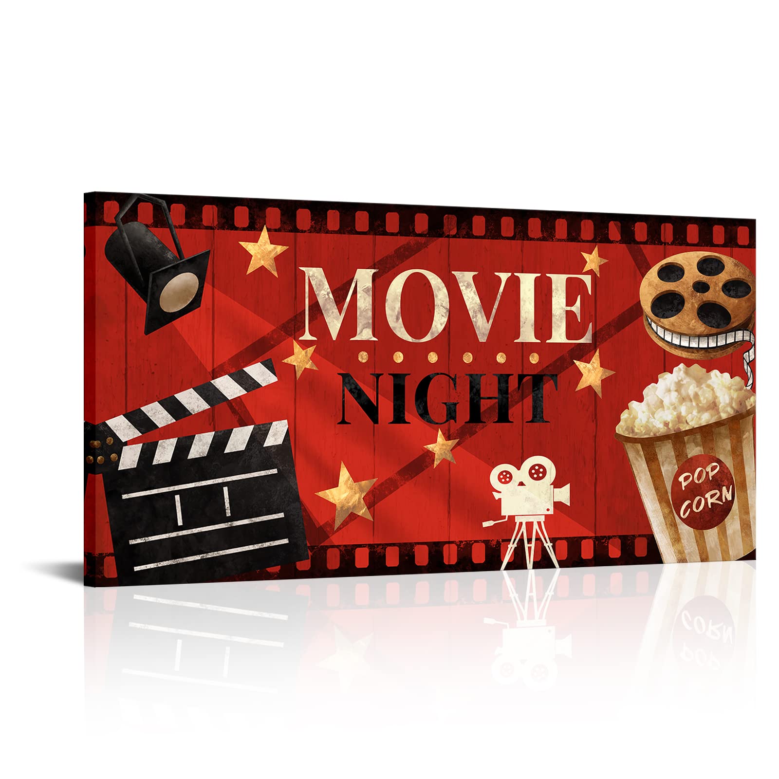 AtGoWac Framed Cinema Canvas Wall Art - 20