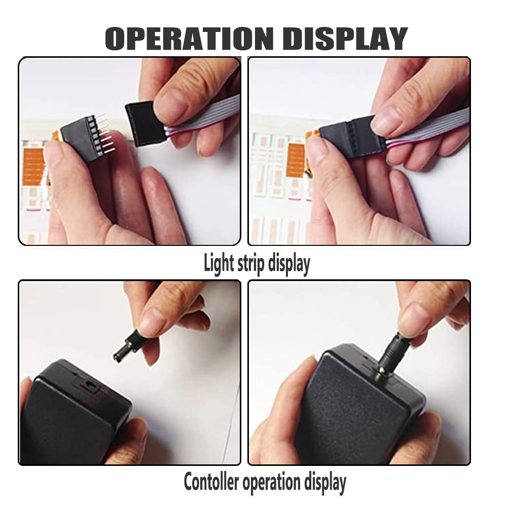 Car LED Music Rhythm Light Sticker - 90x25cm for Party & Driving Fun
