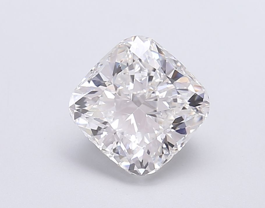 2.05 Carat F Color VVS2 Clarity Cushion Cut Lab-Grown Diamond for Engagement Rings & Fine Jewelry