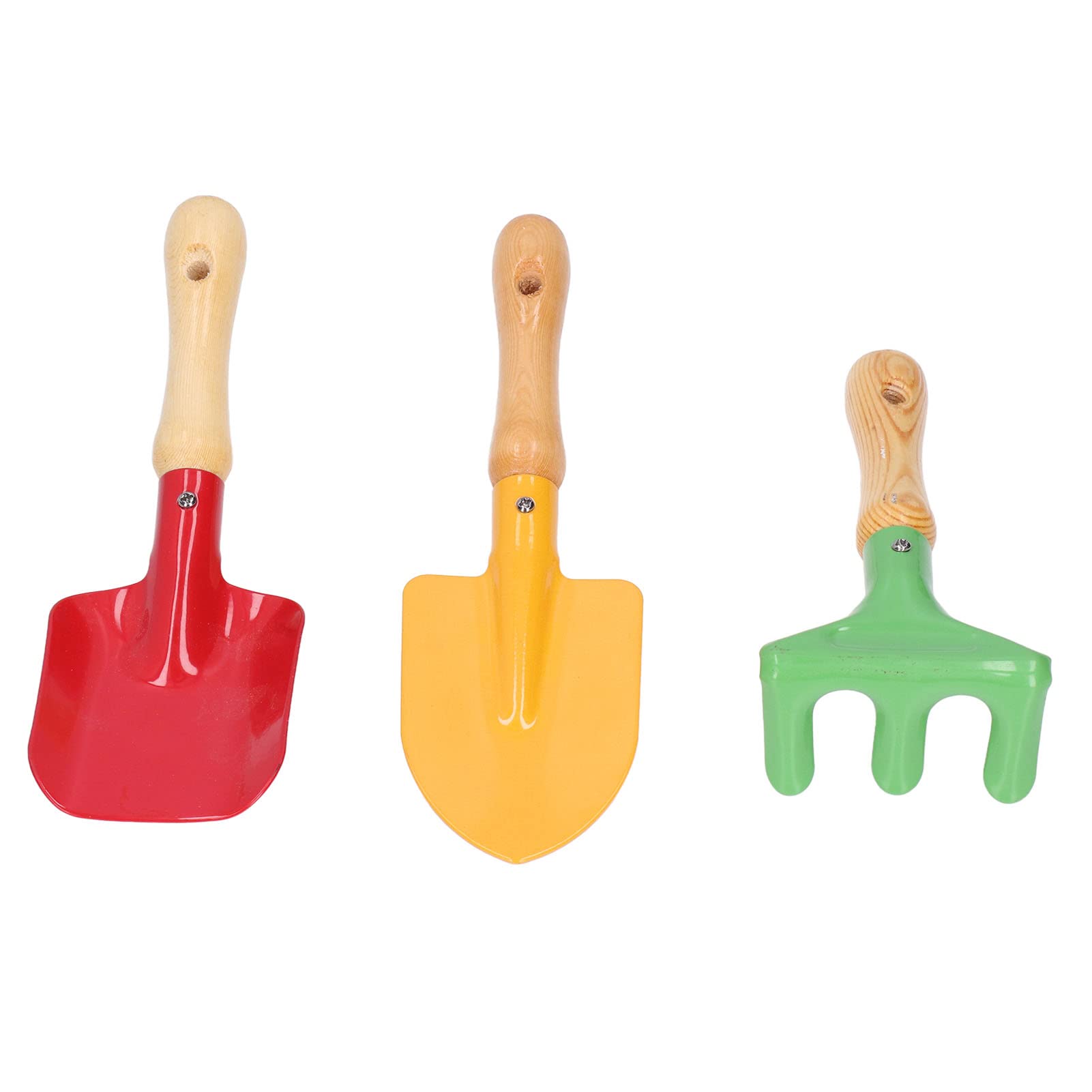 **Atyhao 3-Piece Kids Gardening Tool Set - Lightweight, Bright Color Mini Garden Tools with Iron & Solid Wood for Succulents, Flowers & Plants - Perfect for Children's Outdoor Activities & Indoor Planting**