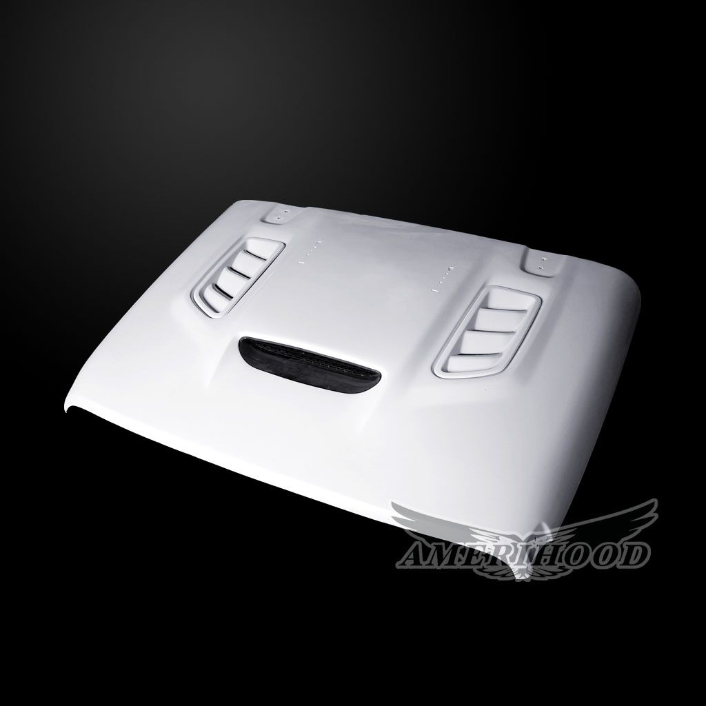 Amerihood VIP Functional Ram Air Hood for Jeep Wrangler JL (2018-2025) - High-Performance Cooling & Style Upgrade for Off-Road Adventures