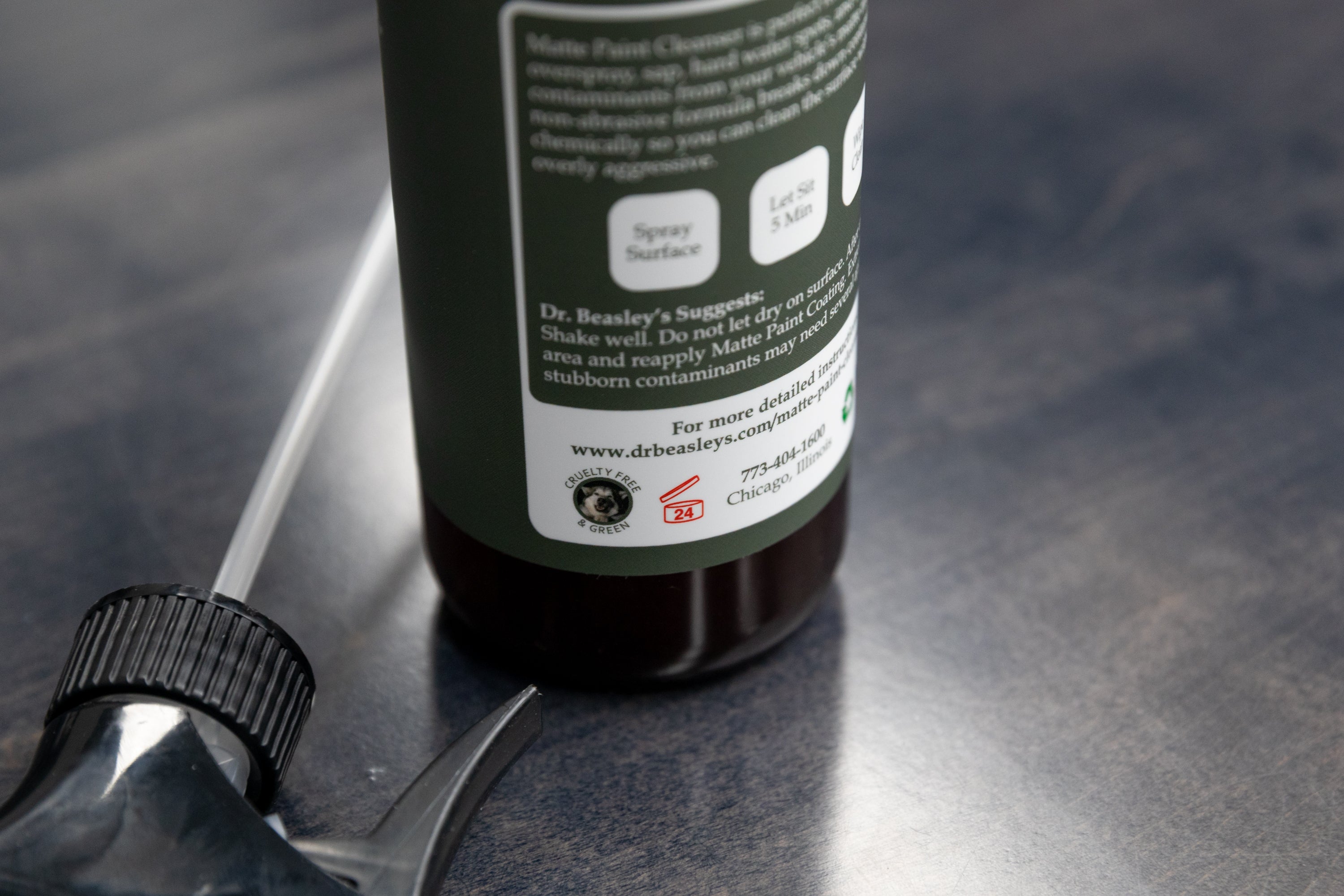 Dr. Beasley's Matte Paint Cleanser - Premium Car Detailing Solution for Matte & Satin Finishes | Perfect for Luxury & Sports Cars, Motorcycles & Matte Wraps