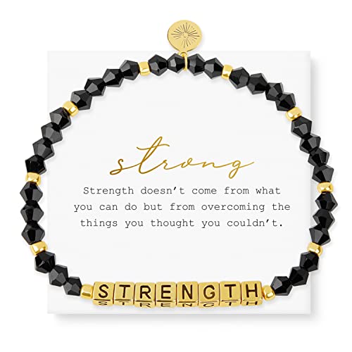 STRENGTH / Gold Plated / Black