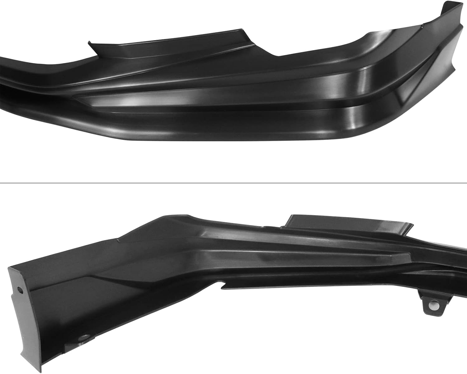 2022-2025 Honda Civic Sedan & Hatchback Front Bumper Lip Spoiler - Matte Black Unpainted PP Material | Enhances Aerodynamics & Sporty Look | Perfect for Street Racing & Car Shows