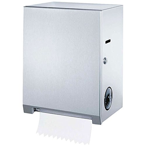 TableTop King B-2860 Commercial Surface Mounted Roll Towel Dispenser - Ideal for Restrooms, Kitchens, and Office Spaces