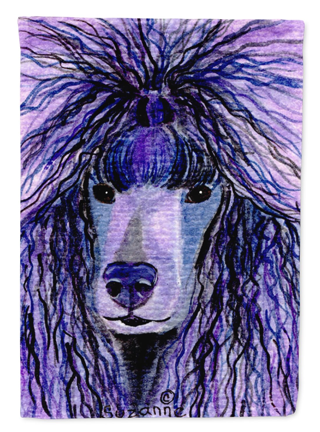 Caroline's Treasures SS8800GF Poodle Garden Flag - Colorful Decorative Yard Banner for Mailbox, Flower Beds & Outdoor Patio Decor | Weather-Resistant Garden Art for Home & Lawn
