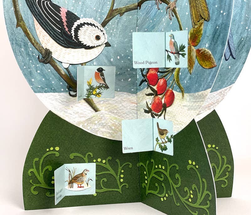 Beautiful Snow Globe Advent Calendar - 24 Days Countdown to Christmas - Perfect Holiday Decor & Gift for Kids & Adults | Home, Office, Party Decoration