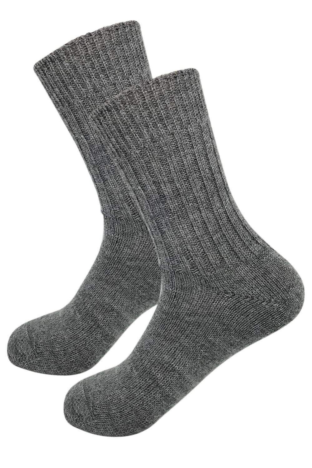 Premium Organic Virgin Wool Boot Socks for Men & Women - Ultra Warm Winter Hiking & Snow Socks (Sizes 6-13.5) - Perfect for Outdoor Adventures, Skiing & Cold Weather Comfort