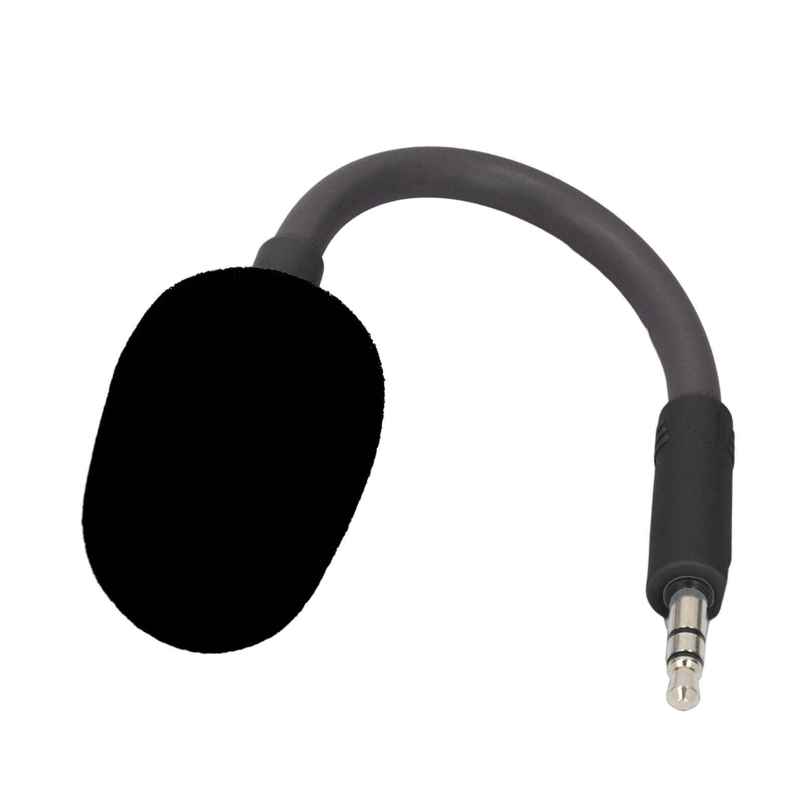 CCYLEZ 3.5mm Detachable Gaming Boom Mic Replacement - Noise Cancelling Microphone for Wireless Gaming Headsets with Flexible Bendable Arm - Crystal Clear Voice Pickup (Black) | Perfect for PC Gaming, Streaming, Zoom Calls & Online Meetings