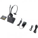 Jabra Engage 65 Mono DECT Wireless Headset - Skype for Business Certified with Advanced Noise Cancellation for Office, Call Center & Remote Work - Black (EU Version) - Perfect for Landline Phones, Softphones & Video Conferencing