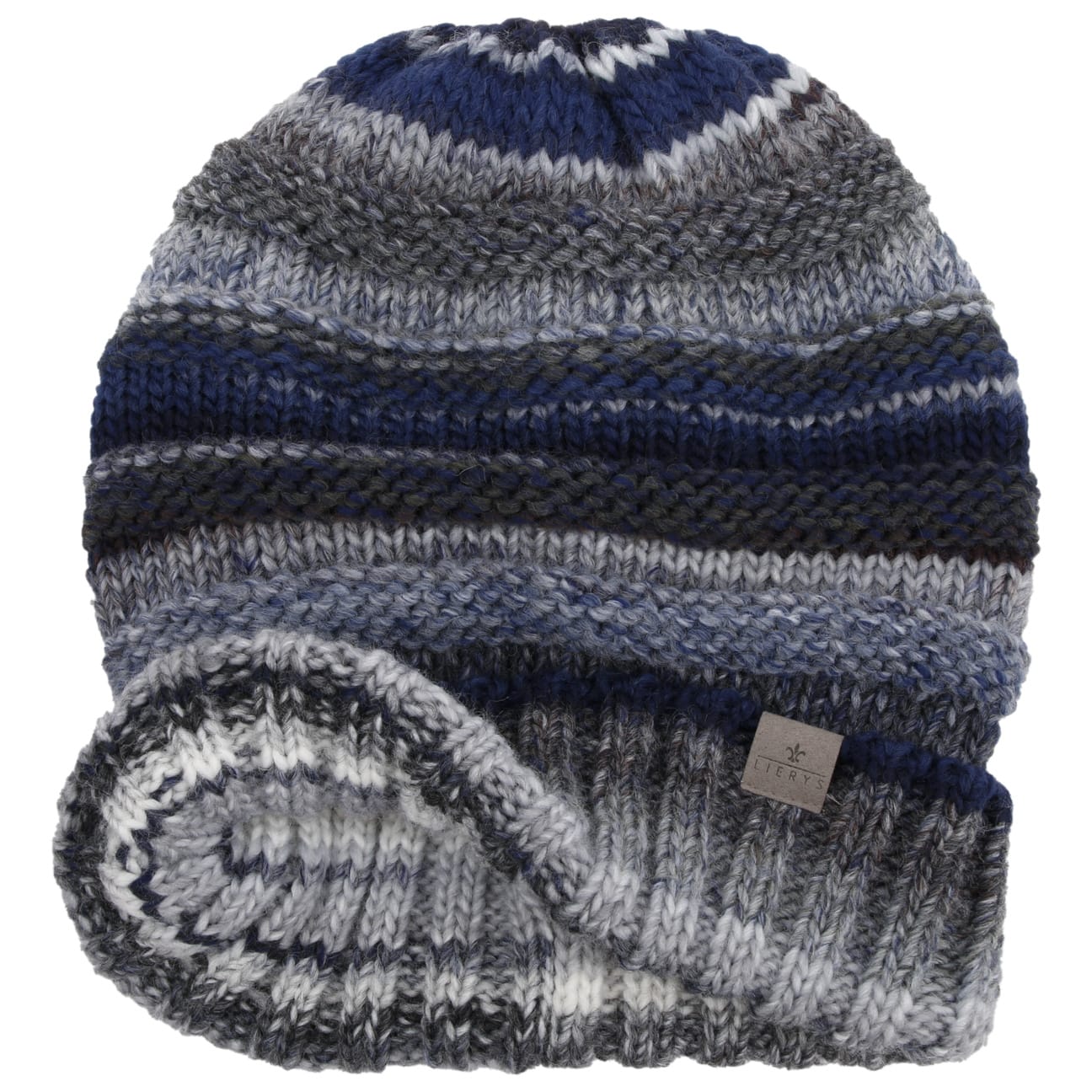 Lierys Bernardo Oversize Knit Hat - Soft Chunky Cable Knit Beanie for Women & Men | Winter Warm Slouchy Hat for Outdoor Activities, Skiing & Casual Wear