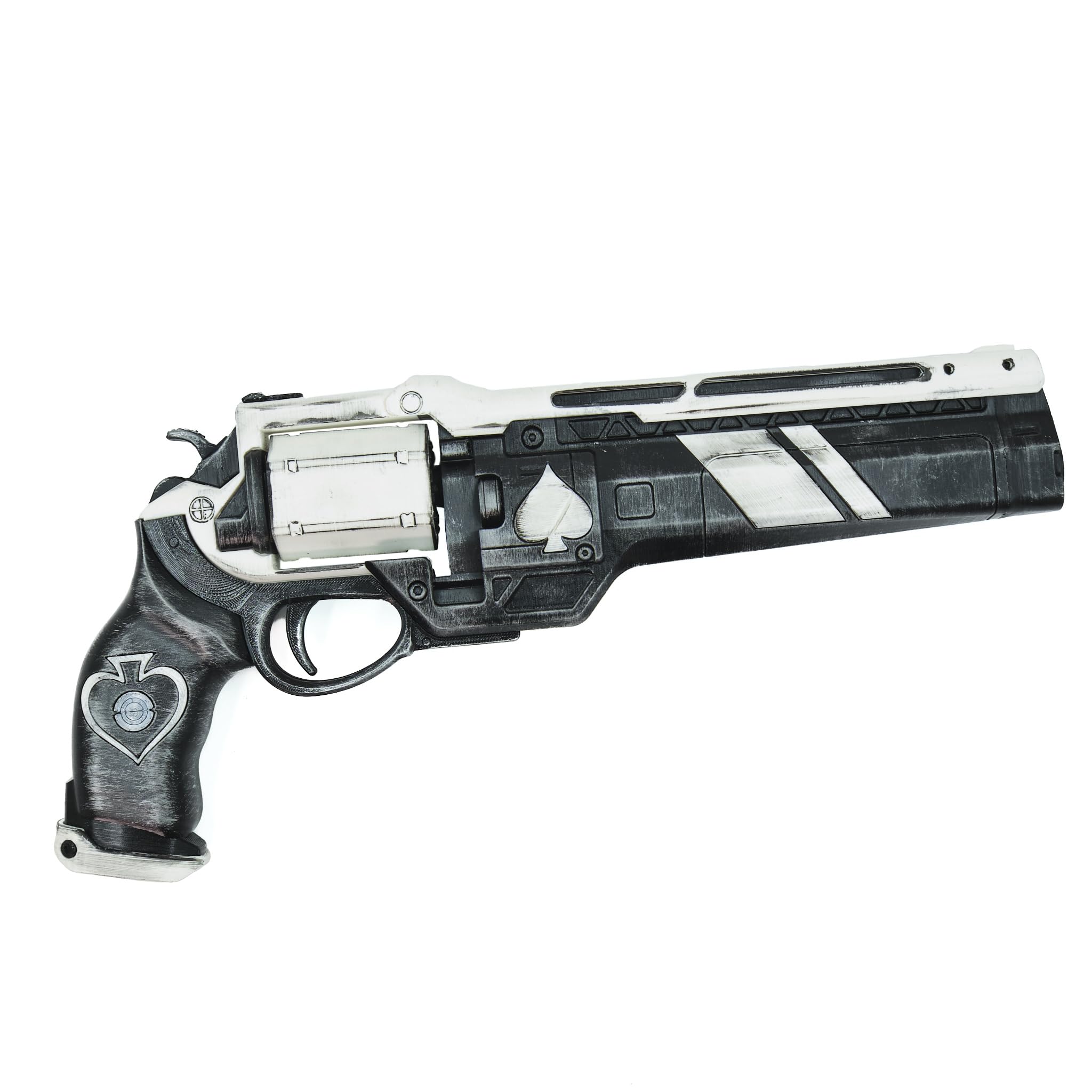 Ace of Spades Hand Cannon for Destiny 2 | Battle-Scarred Finish | No Stand Included | Perfect for PvP & PvE Gameplay