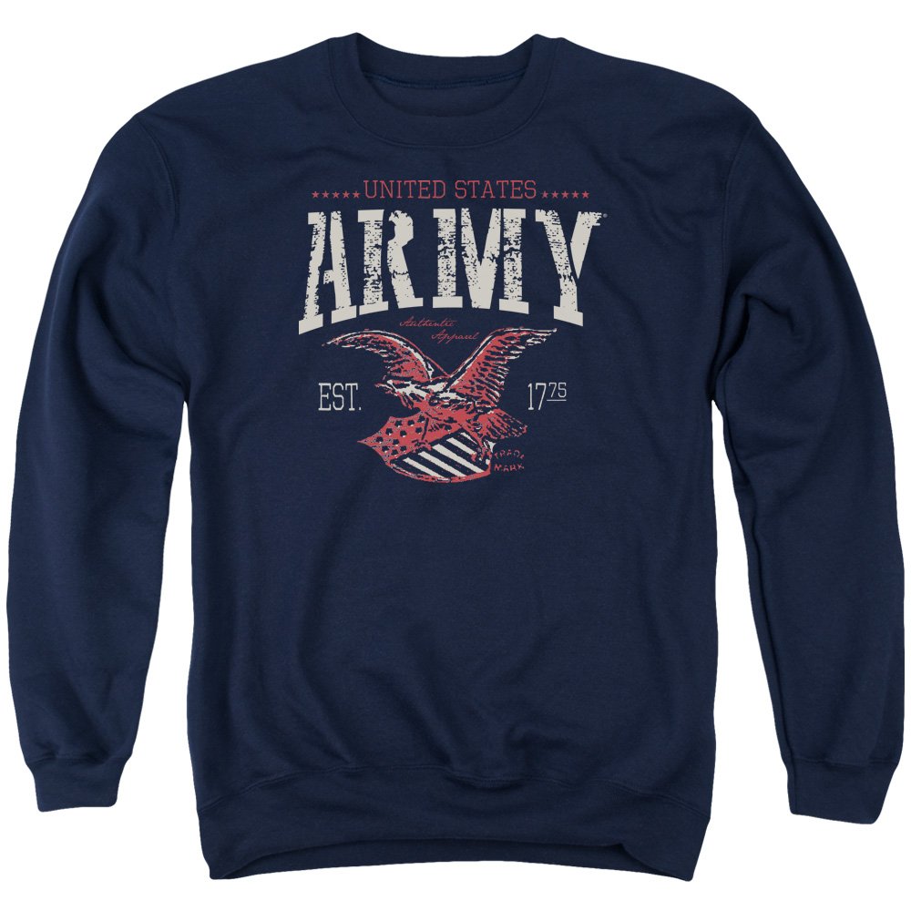 Army Arch Unisex Crewneck Sweatshirt for Men & Women | Comfortable Casual Pullover Hoodie Alternative | Perfect for Streetwear, Gym, and Everyday Wear