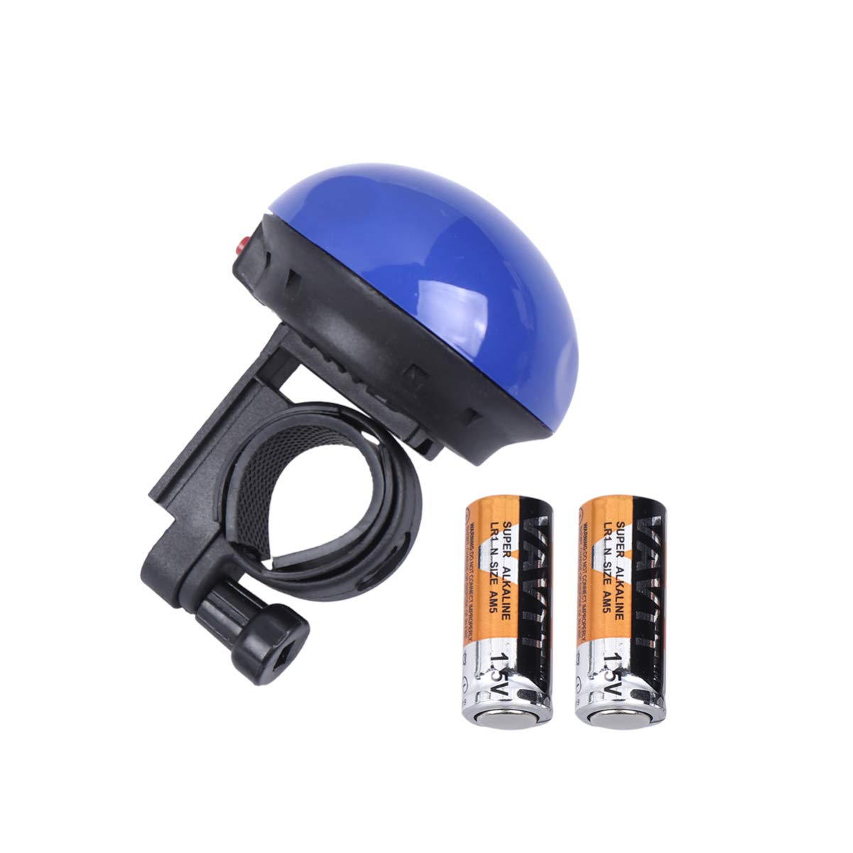 BESPORTBLE Electric Bike Bell - Loud Bicycle Handlebar Ringer for Mountain & Road Bikes - Durable Horn with Dead Fly Design (Red) - Perfect for Commuting, Cycling Safety & Outdoor Adventures