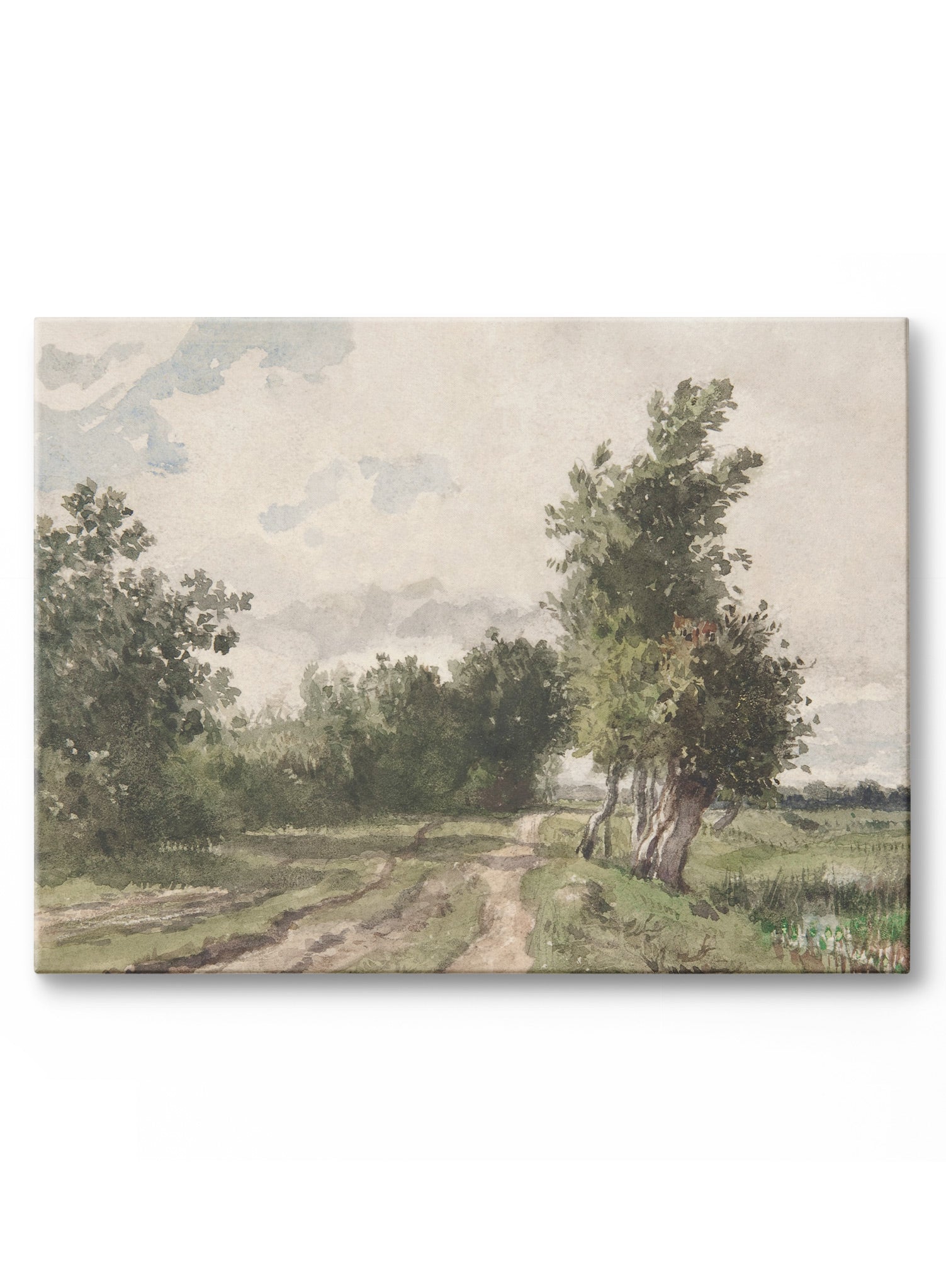 Prairie Landscape Wall Art Poster - Nature Scenery Print for Home & Office Decor - Perfect for Living Room, Bedroom, or Office Wall Decoration