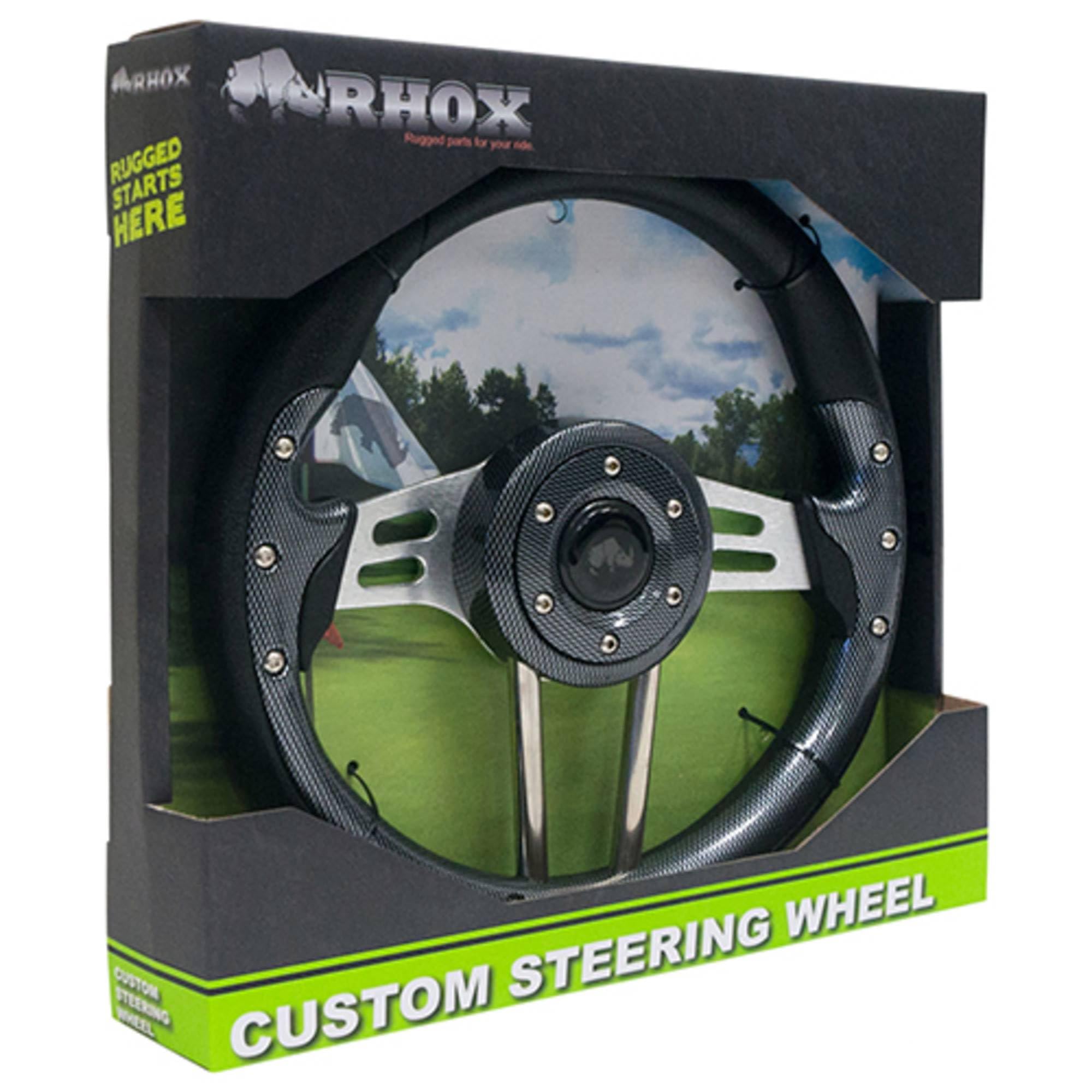 Red Hawk Steering Wheel - 13