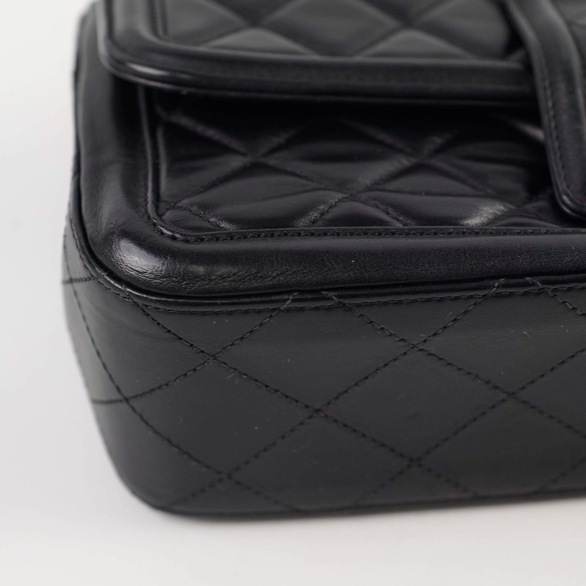 Chanel Medium Classic Flap Bag Black Leather - Elegant CC Logo Handbag for Women | Perfect for Work, Evening Events & Special Occasions