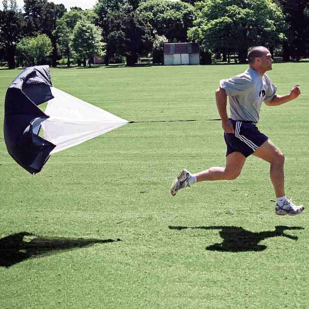 XLR8 Power Speed Chute - Training Parachute for Sprinting & Agility Drills - Improve Acceleration & Speed Training for Athletes (Football, Soccer, Track)
