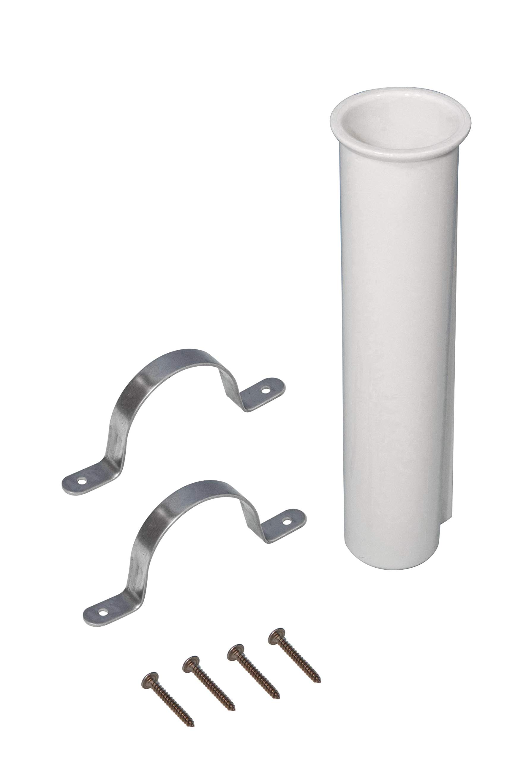 Moeller Marine 053605-10 Heavy Duty Fishing Rod Holder - Universal Boat Mount for Saltwater & Freshwater Anglers - Perfect for Trolling, Casting & Offshore Fishing