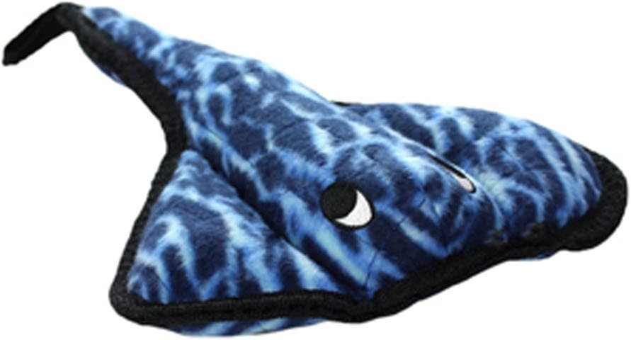 Durable Mighty Ocean Stingray Dog Chew Toy for Aggressive Chewers - Interactive Puppy Teething Toy for Small & Large Dogs - Perfect for Beach, Pool & Outdoor Playtime