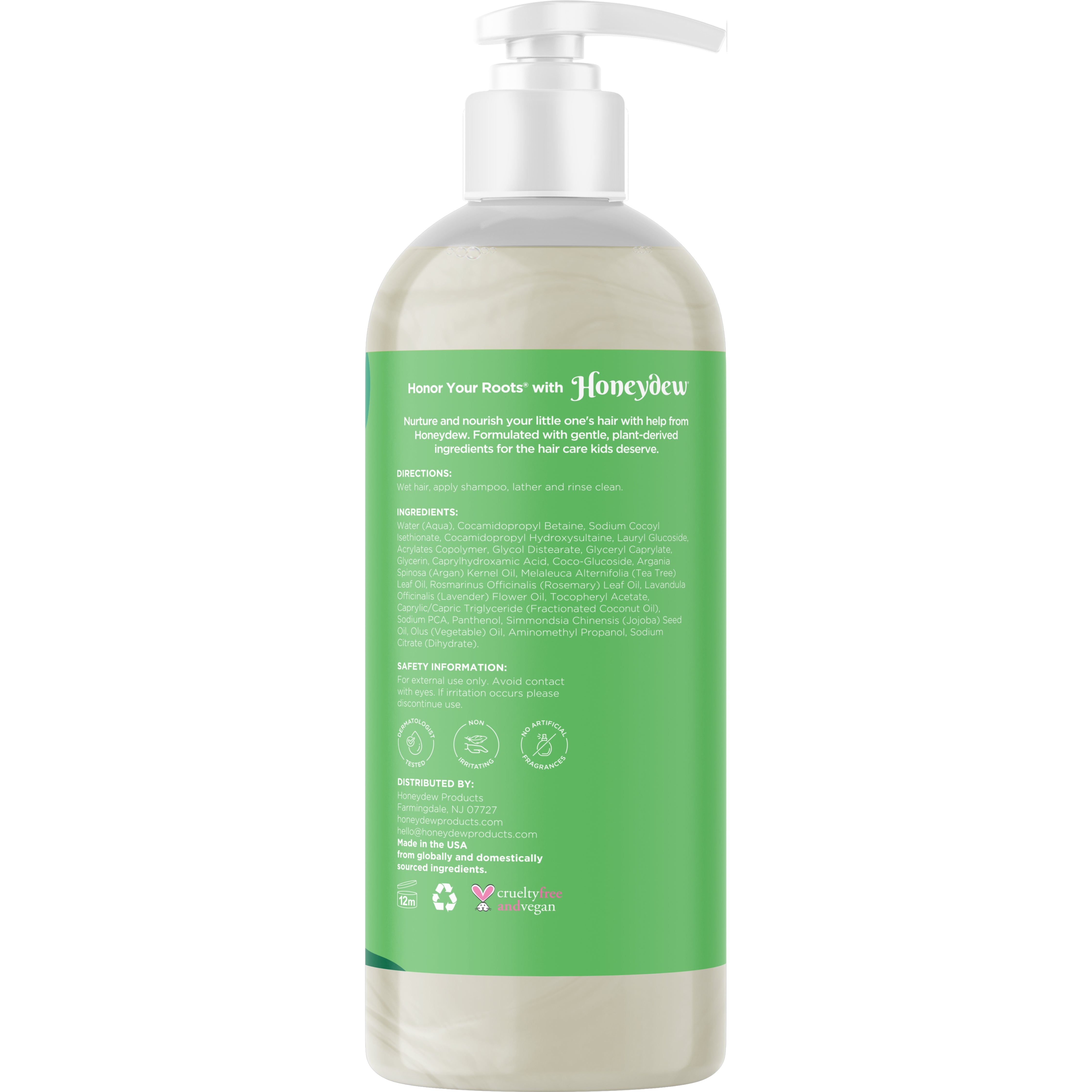 Best Kids Scalp Care Shampoo for Sensitive Skin - Gentle & Tear-Free Formula for Daily Use - Perfect for Children with Dry, Itchy Scalp or Cradle Cap