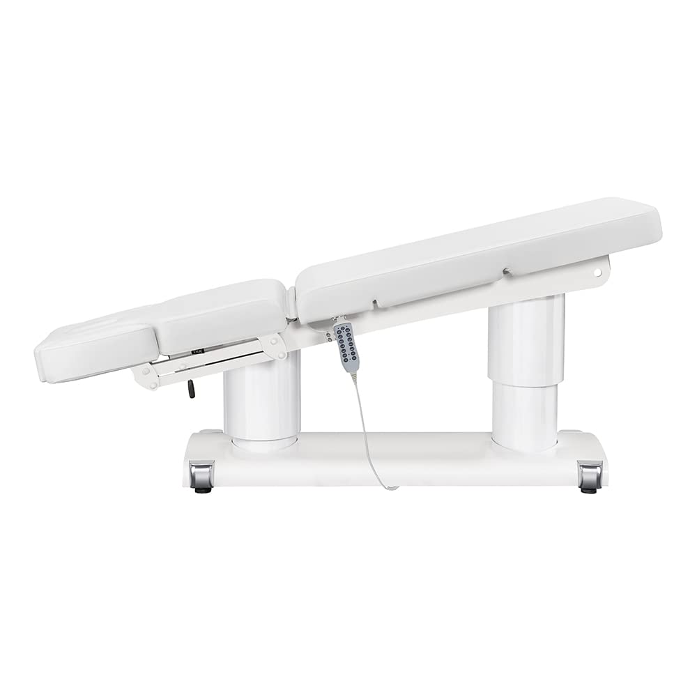 Electric Adjustable Medical Spa Massage Table - Facial Beauty Bed & Exam Table for Professional Treatments | LUXI Brand | Ideal for Clinics, Spas & Home Use