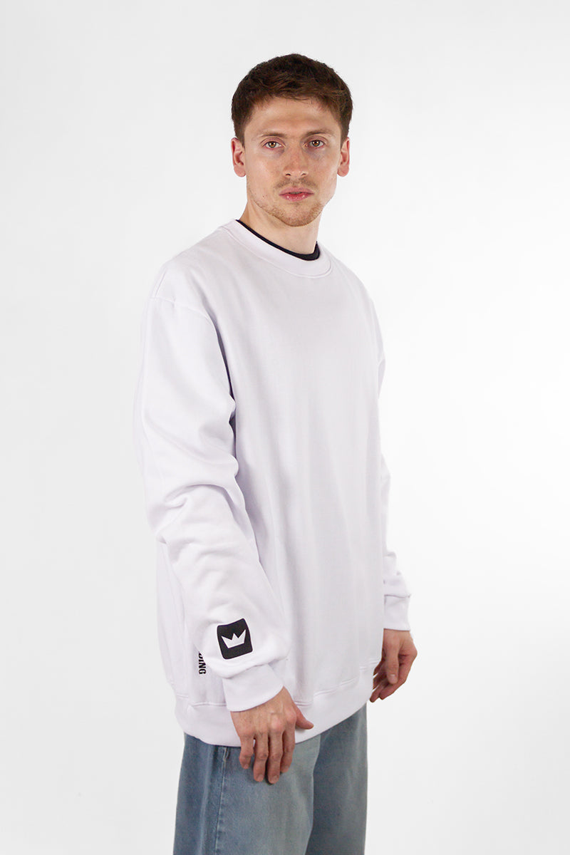 Buzo Kingpin H CR Blanco 6024D - Premium Quality Men's Hoodie for Streetwear & Casual Fashion | Perfect for Urban Style, Gym, and Everyday Comfort