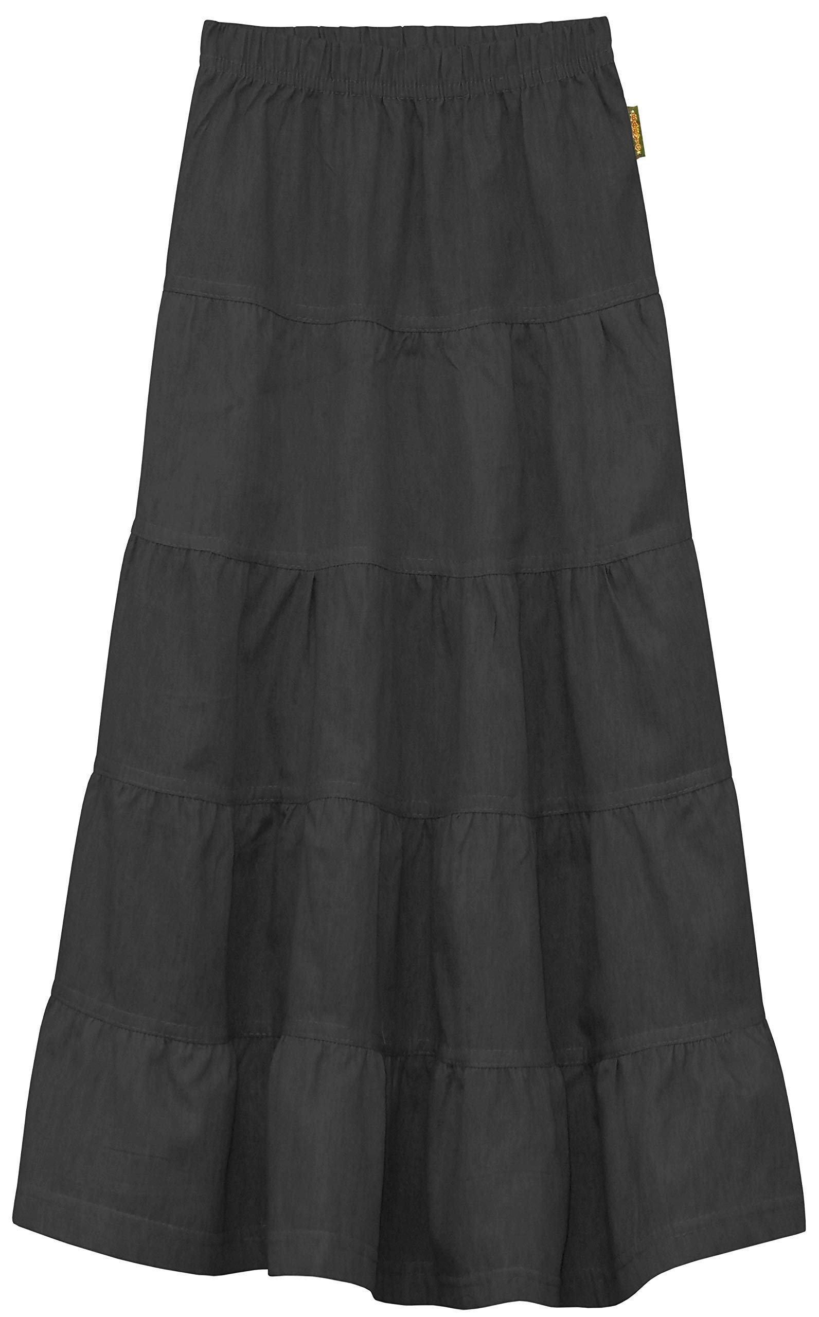 Girl's Denim Tiered Skirt - Baby'O Kids Jeans for 4-18 Years | Casual & School Wear