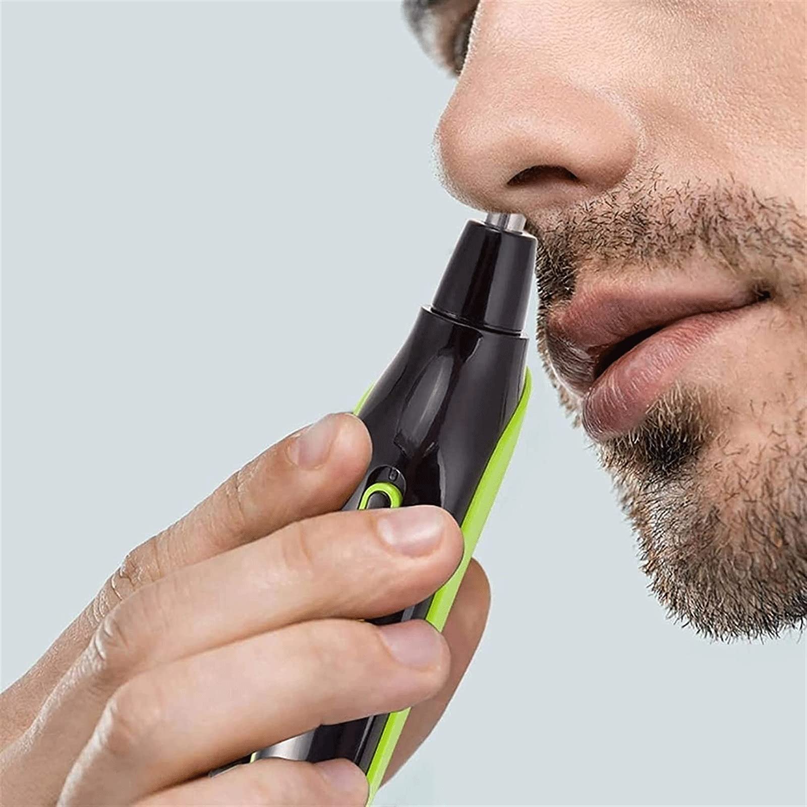 Professional Waterproof Electric Nose Ear Hair Trimmer for Men & Women - Precision Grooming for Eyebrows, Beard & Facial Hair | Perfect for Travel, Home & Salon Use