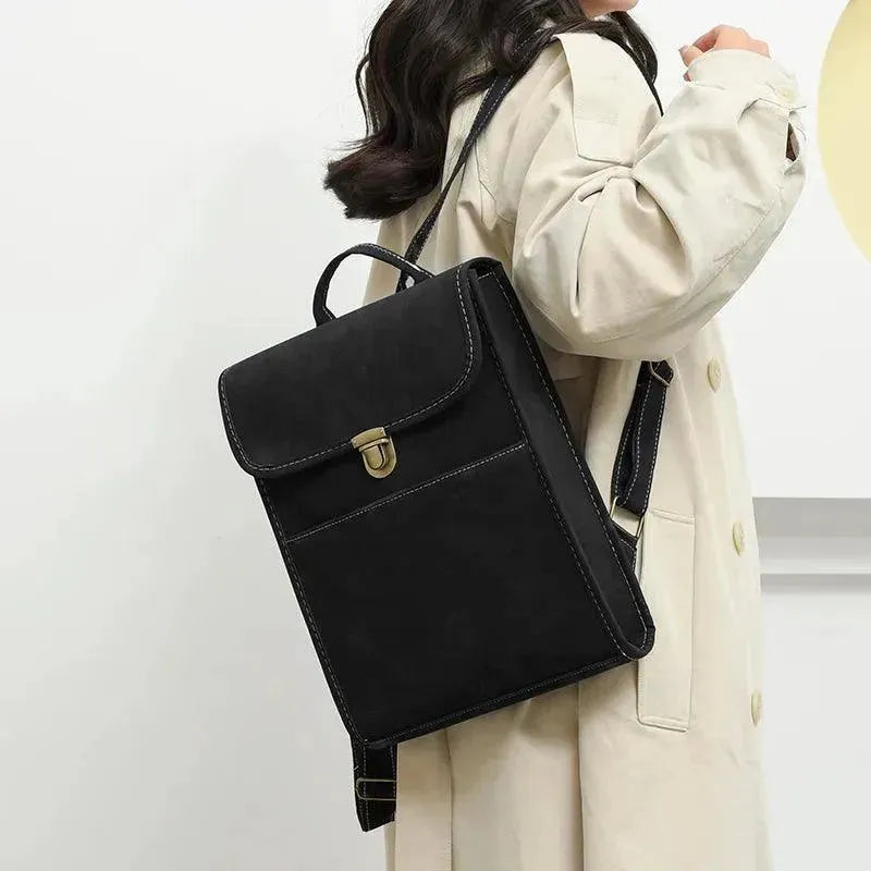 Premium Soft Leather Women's Backpack - Stylish & Durable for Work, Travel & College | VC Quality Fashion Accessory