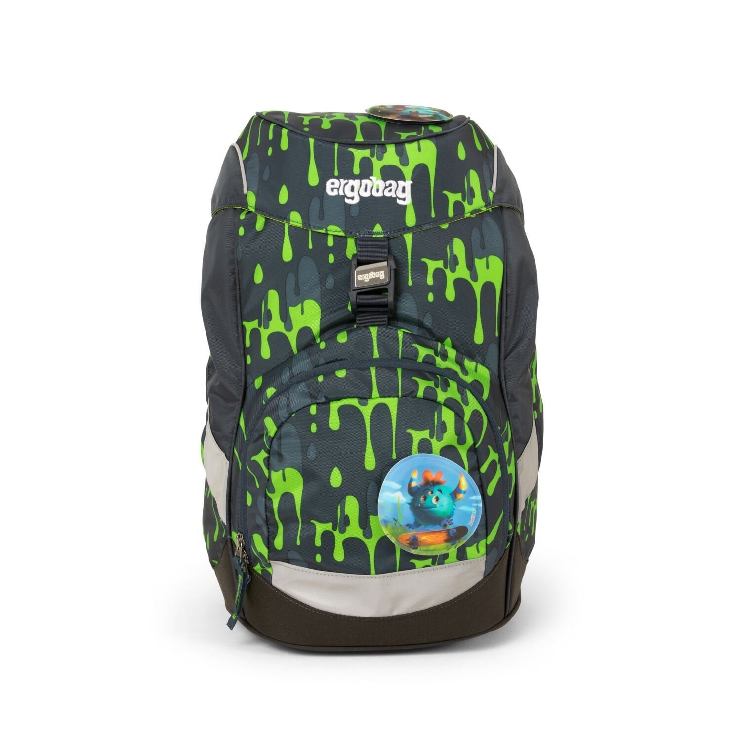 Ergobag Prime School Backpack for Kids - Lightweight, Durable & Ergonomic Design - Perfect for School, Travel & Daily Use - GlibbBear Collection