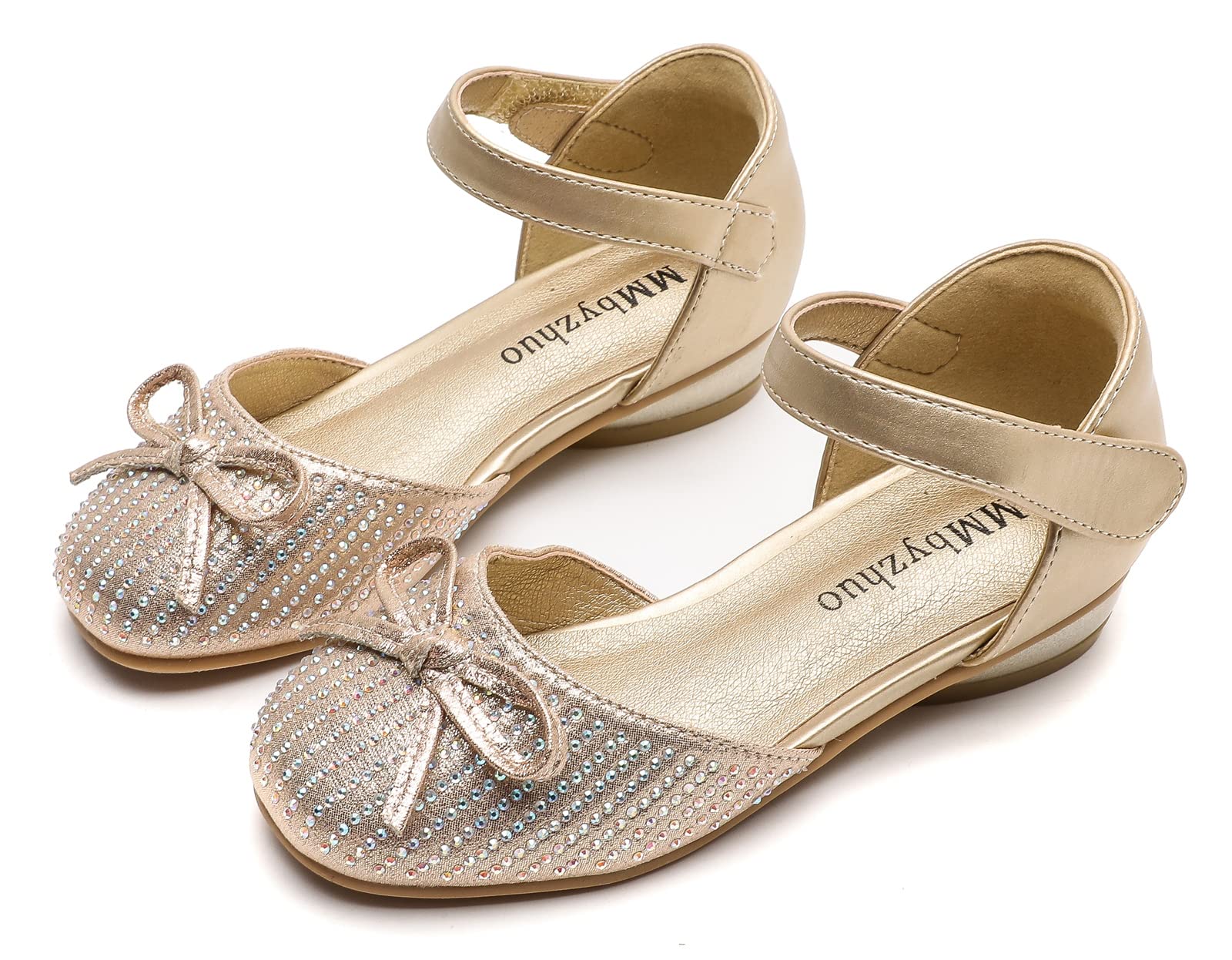 Sparkly Toddler Girls Dress Shoes - Wedding & Party Flats for School & Ballet