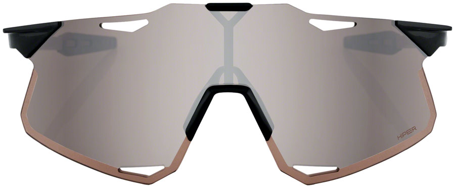 Hypercraft Sunglasses - 100% UV Protection, Gloss Black Frame & Soft Gold Mirror Lens for Men & Women | Perfect for Outdoor Sports, Driving, Beach & Fashion Accessories