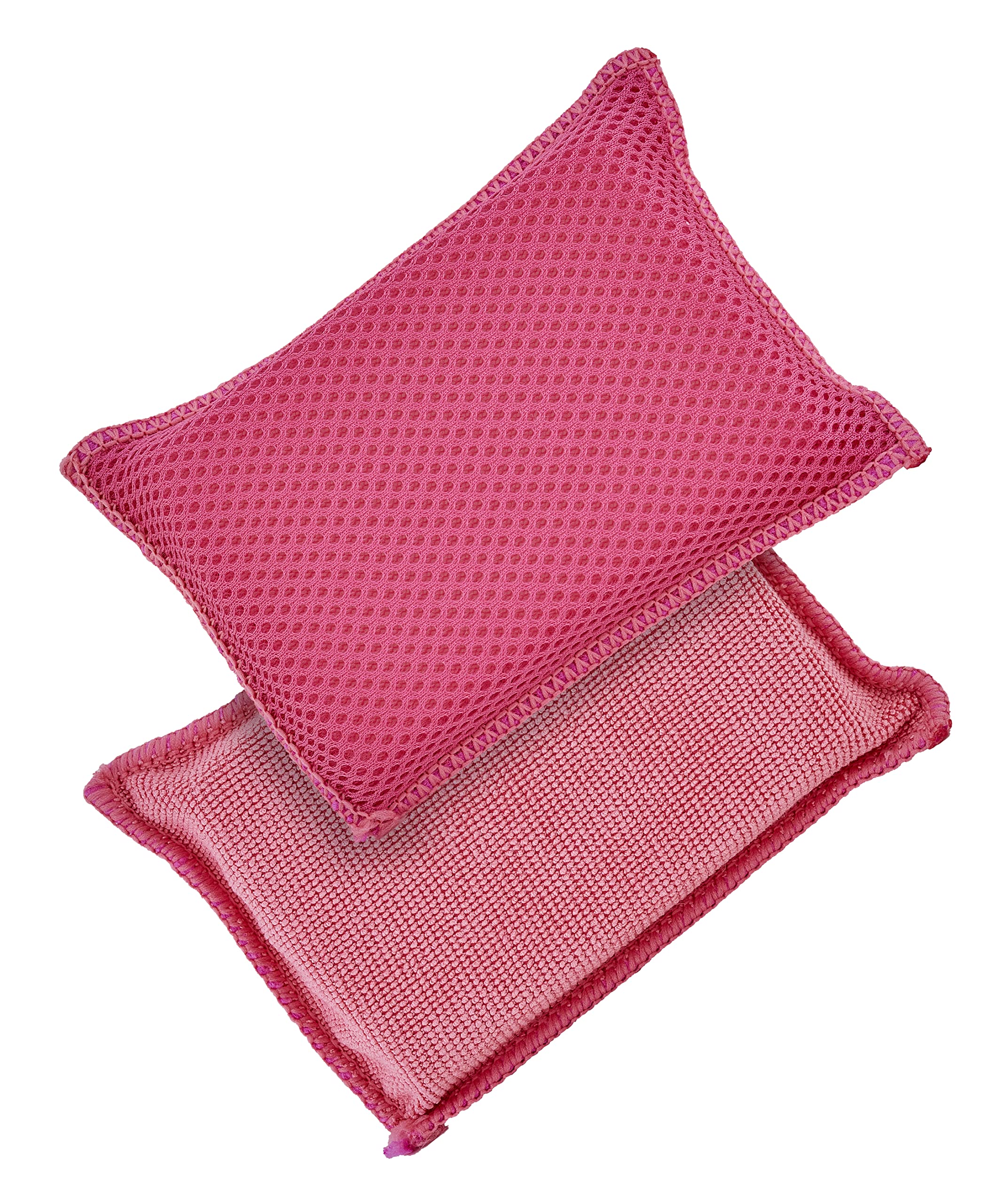 Non-Scratch Microfiber Sponges for Dishes - Heavy Duty Kitchen Cleaning Sponges, Multi-Purpose Dish Scrubber for Household Cleaning (Pack of 1) - Perfect for Pots, Pans, Countertops & Delicate Surfaces