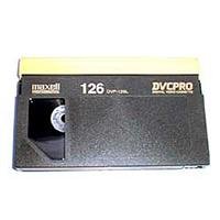 Maxell DVP-126L DVCPro Video Tape - 126 Minutes Recording Time - High-Quality Professional Video Tape for Camcorders - Perfect for Film Production, News Reporting & Archival Storage
