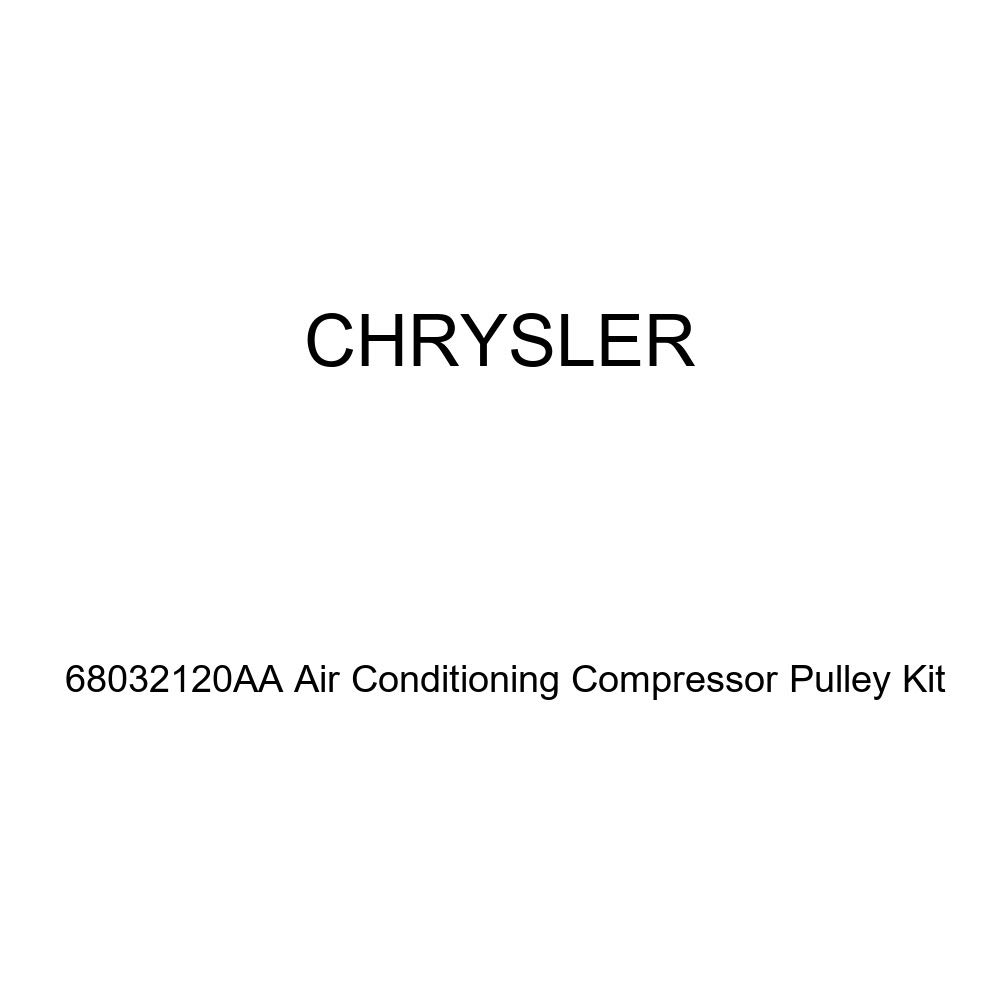Genuine Chrysler 68032120AA Air Conditioning Compressor Pulley Kit - OEM Replacement Part for Chrysler Vehicles - Perfect for AC System Repair & Maintenance