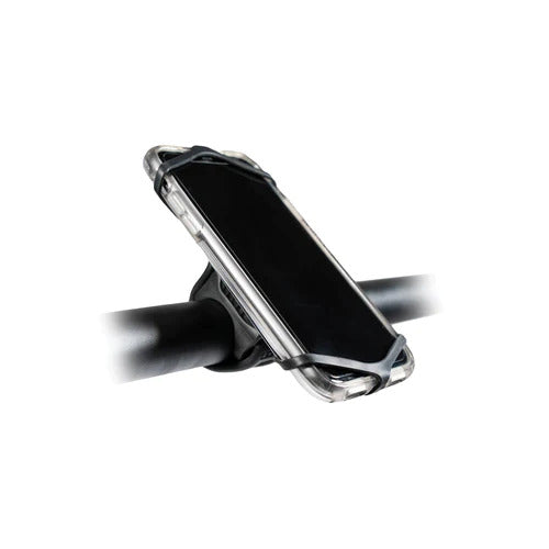 Lezyne Smart Grip Bike Phone Mount - Secure Cycling Phone Holder for Road & Mountain Bikes - Perfect for GPS Navigation & Fitness Tracking While Riding