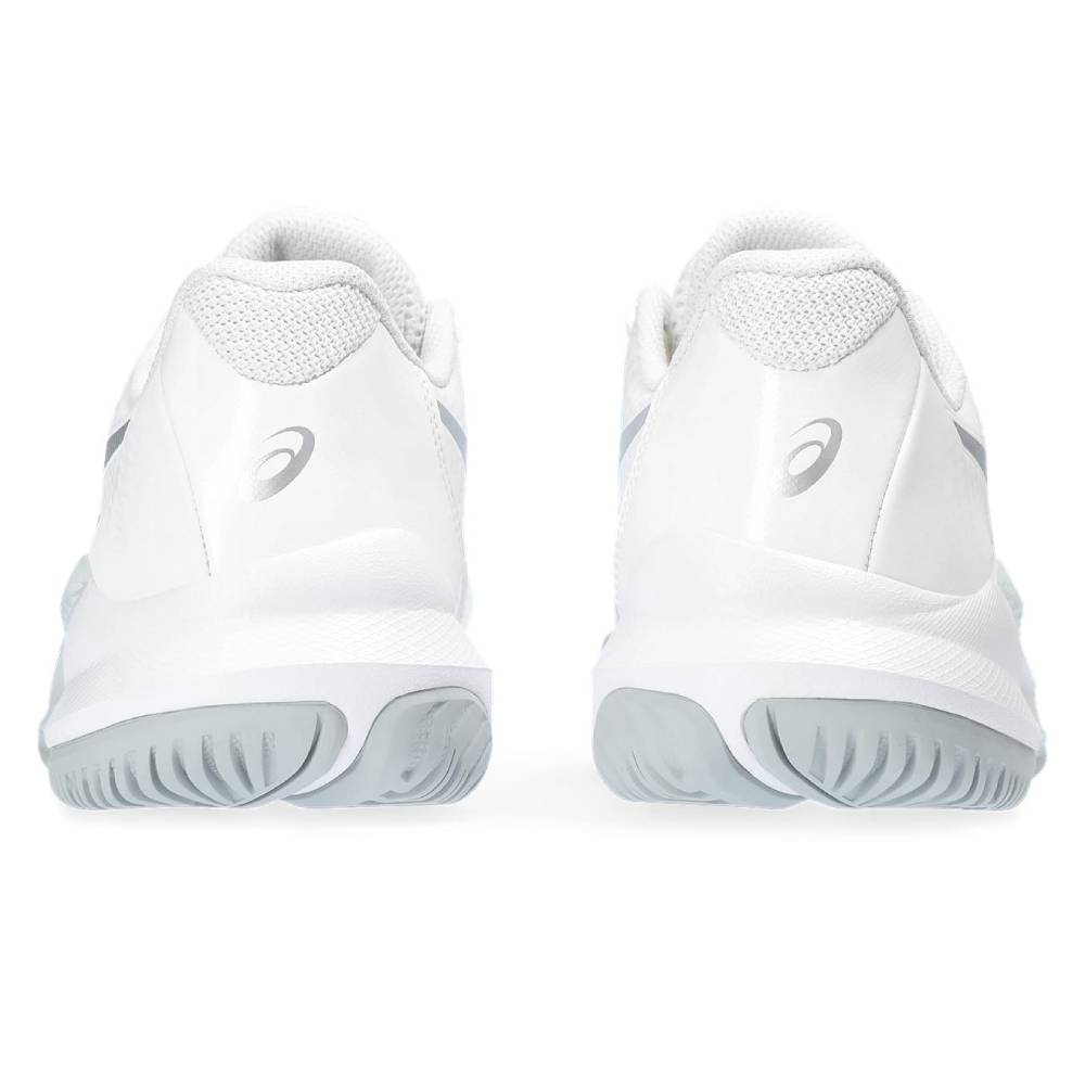 ASICS Gel Challenger 14 Women's Tennis Shoes - White/Pure Silver - Lightweight & Supportive Court Shoes for Women - Perfect for Tennis, Pickleball & Casual Wear