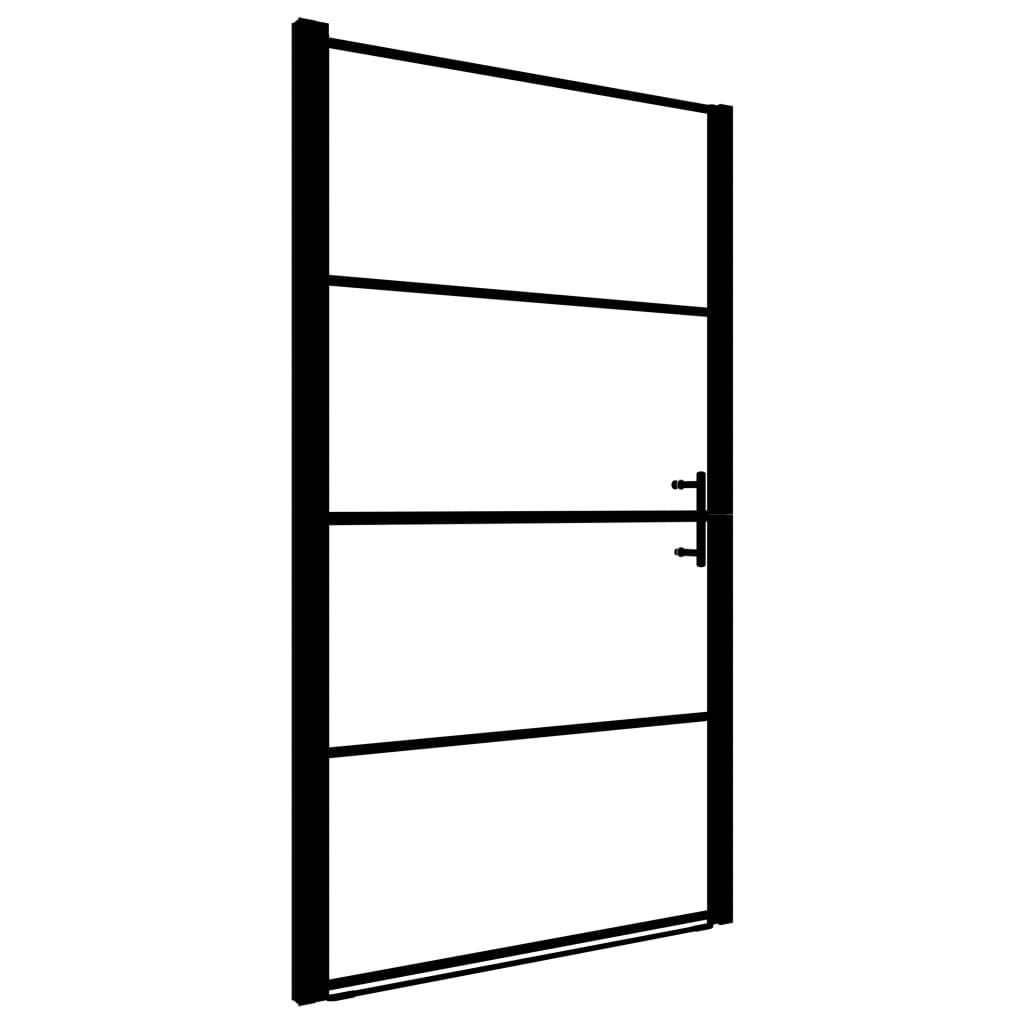 Premium vidaXL Frameless Shower Door - 31.9