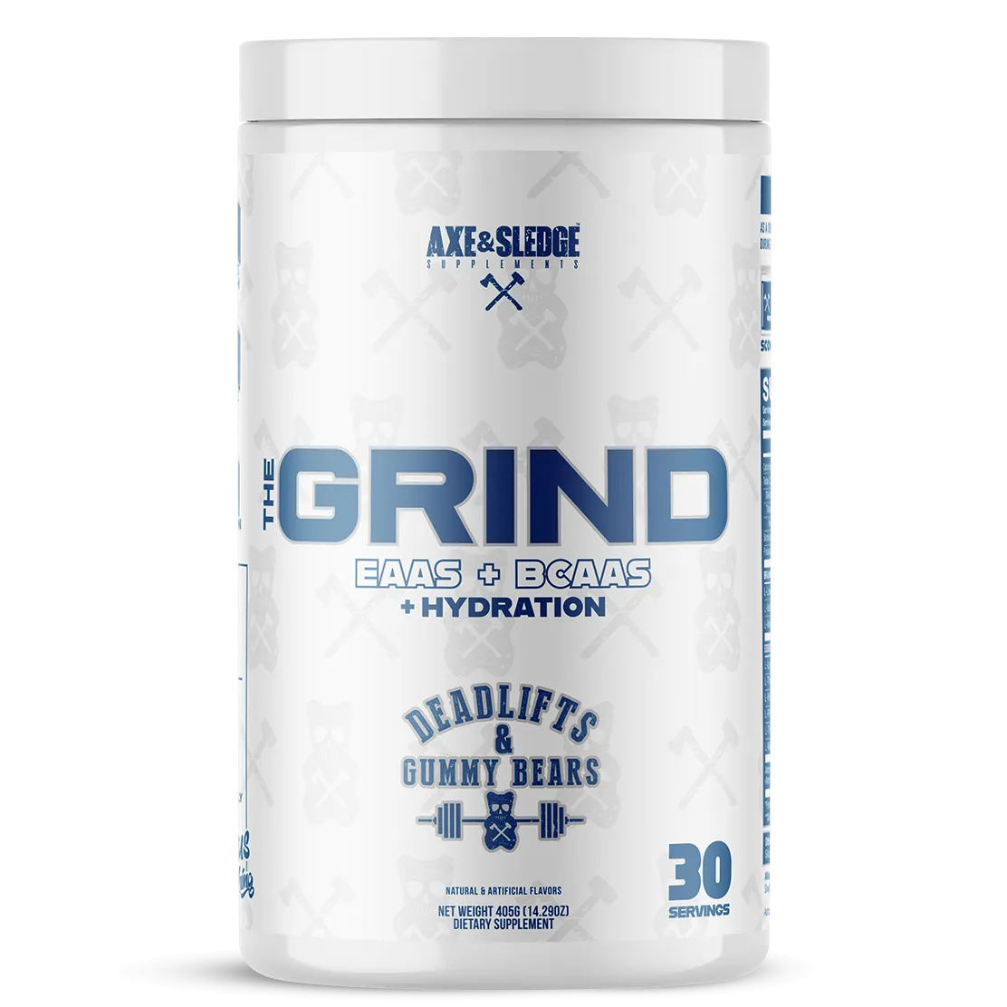 Axe & Sledge The Grind - Premium Workout Supplement for Muscle Growth & Recovery - Perfect for Gym, Bodybuilding & Fitness Training