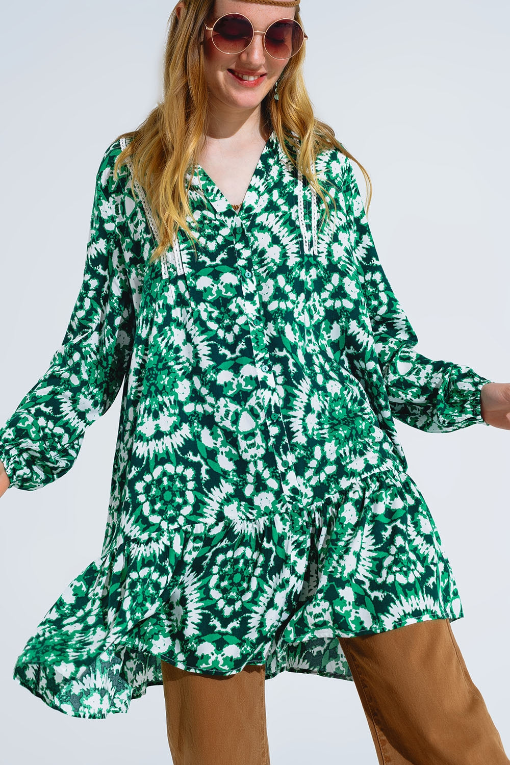Elegant Long Sleeve Lace Trim Robe for Women - Perfect for Home Lounging, Spa Days & Bridal Occasions