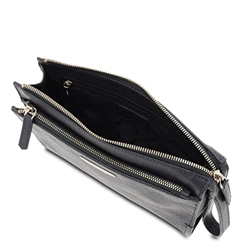 Giudi ® Genuine Italian Leather Men's Shoulder Bag - Handmade Calfskin Leather Messenger Bag for Work, Travel & Everyday Use