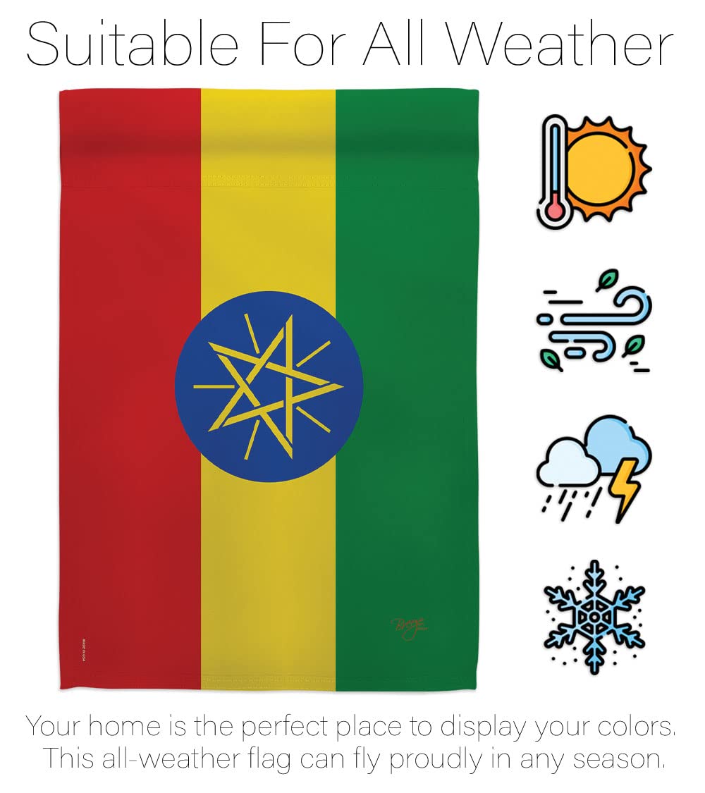 Ethiopia Nationality Decorative Flag 28