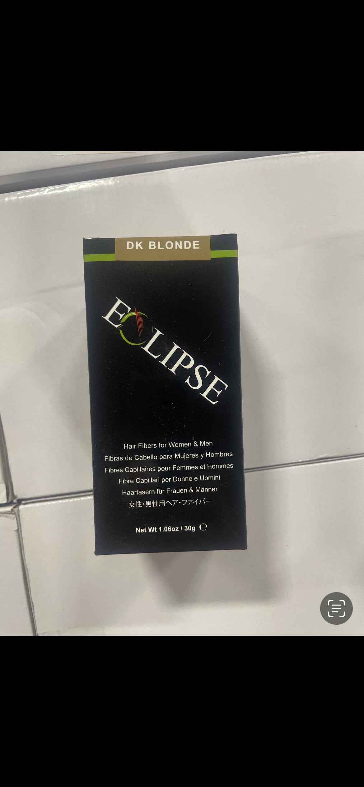 ECLIPSE Dark Blonde Hair Fibers for Thinning Hair - Instant Hair Loss Concealer for Women & Men | 100% Natural & Undetectable Hair Building Fibers (30g) - Perfect for Daily Use, Special Occasions & Confidence Boosting