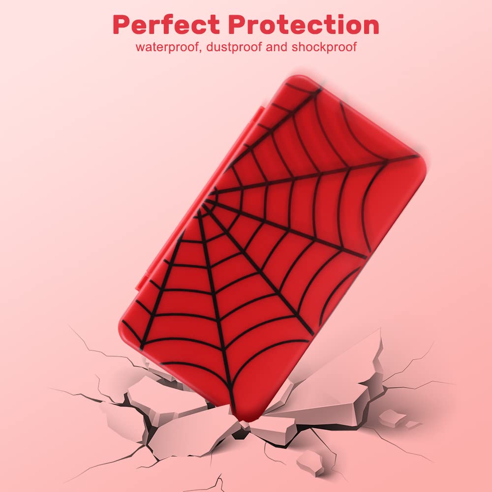 Nintendo Switch Game Card Case Holder - Compatible with Switch/Switch OLED - Portable Protective Storage for Switch Game Cartridges - Perfect for Travel, Home, and On-the-Go Gaming