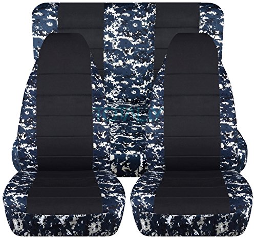 Blue Digital and Black